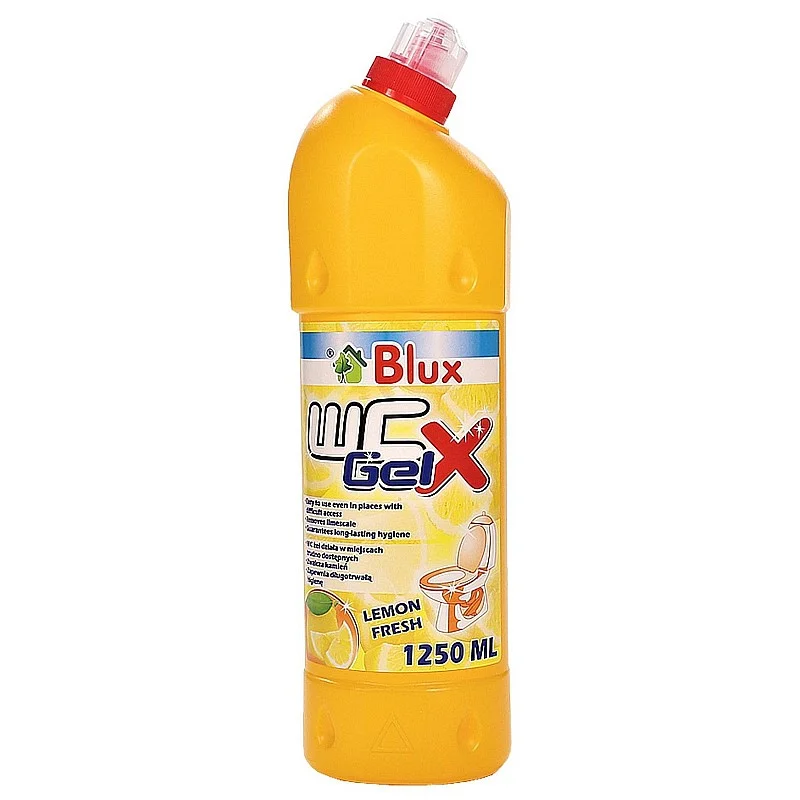Tīrīšanas līdz.1250ml Blux WC gēls Lemon