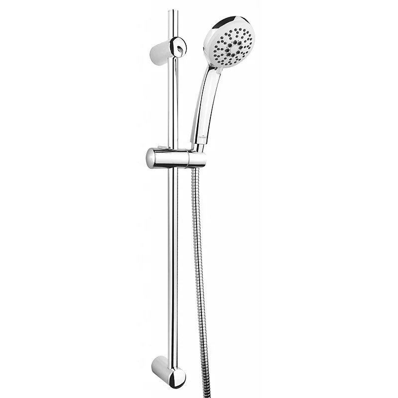Dušas komplekts ar stieni un bīdāmu turētāju Cersanit Vibe, 3 režīmi, 150cm Dušas komplekts ar stieni un bīdāmu turētāju Cersanit Vibe, 3 režīmi, 150cm