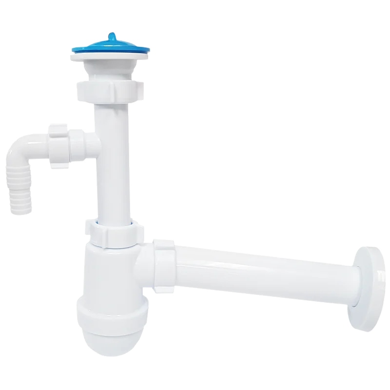 Sifons Ani izl. 1 1/4х40mm ar veļas maš. pies., caurule 40mm