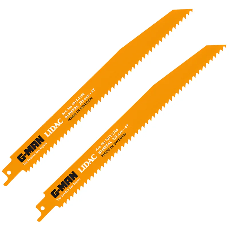 Zobenzāģa asmeņis koks/met BiM 225x22x1.6mm-6T 2gb