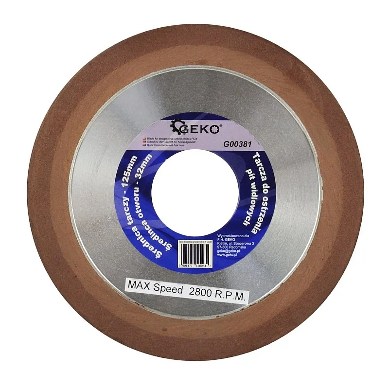 Dimanta disks zāģripas asinaš. 125x10x32x8mm Dimanta disks zāģripas asinaš. 125x10x32x8mm