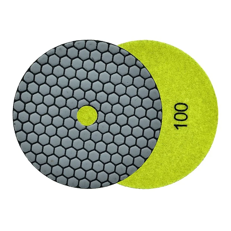 Dimanta disks sausai pulēšanai 125mm 100 Dimanta disks sausai pulēšanai 125mm 100