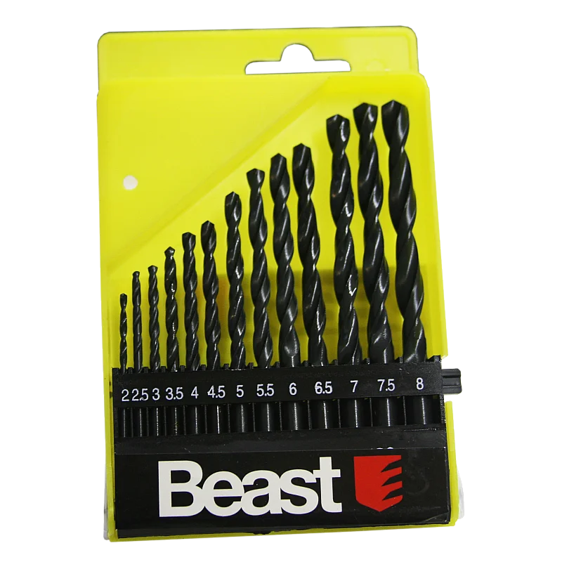 Urbju komplekts metalam HSS-R 2-8mm 13gb