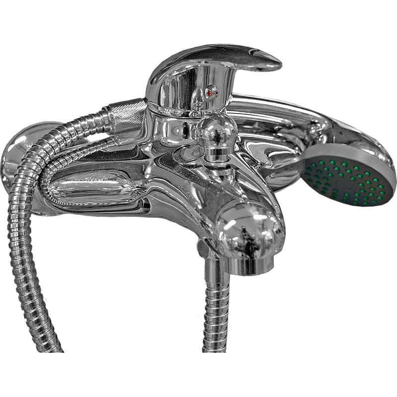 Jaucējkrāns vannas ar dušas komplektu B-4/40K Bulls Jaucējkrāns vannas ar dušas komplektu B-4/40K Bulls