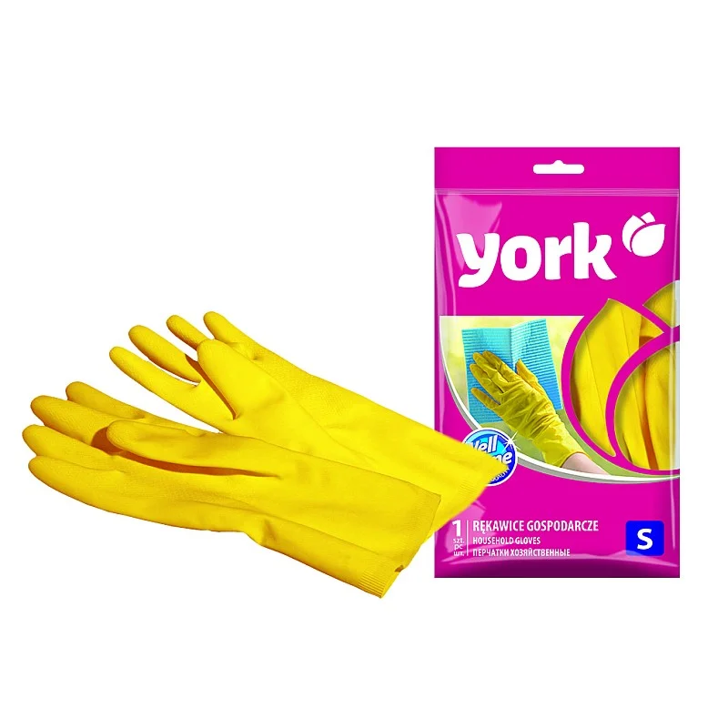 Cimdi gumijas York S (12)