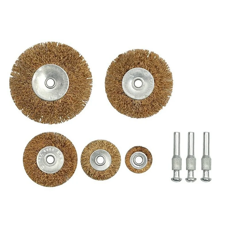 Birstes kaparotas kompl. ar turētāju 6mm Birstes kaparotas kompl. ar turētāju 6mm