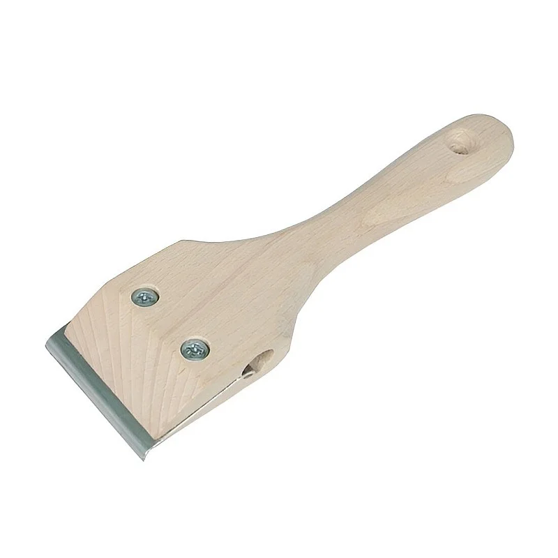 Skrāpis 60mm ar koka kātu