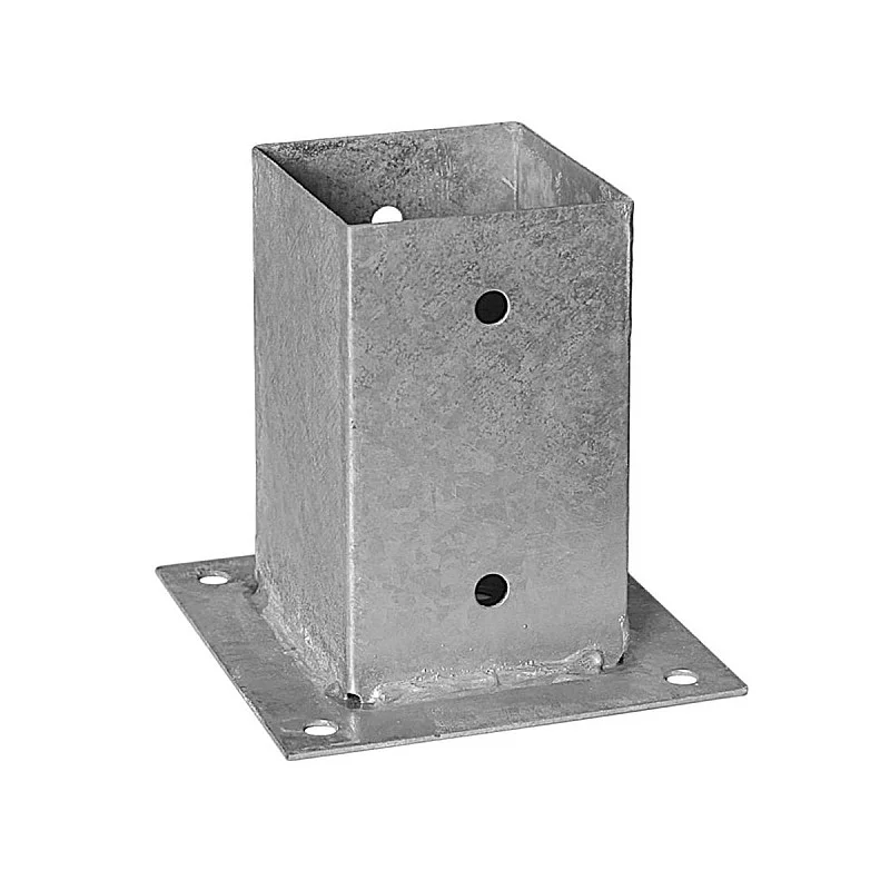 Stiprinājums PSP90 91x150x2mm stabam skrūvējams Stiprinājums PSP90 91x150x2mm stabam skrūvējams