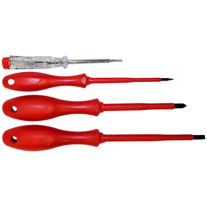 Skrūvgriežu kompl. 3gb izolēti un testeris