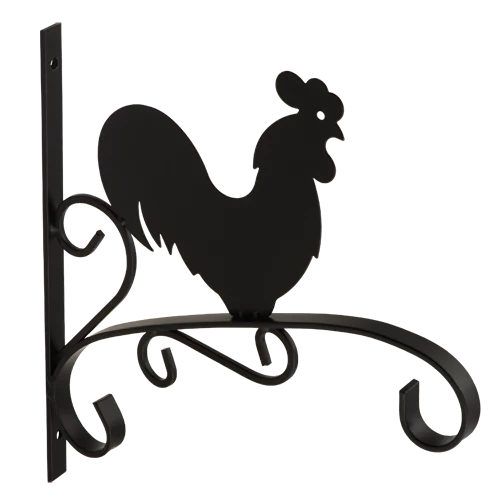 Konsole dekoratīva UK gailis melns