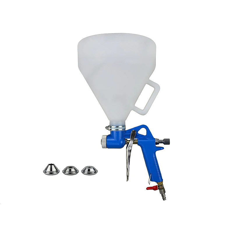 Smidzinātājpistole tekstura krāsām 4,6,8mm plast.tvertni 6L