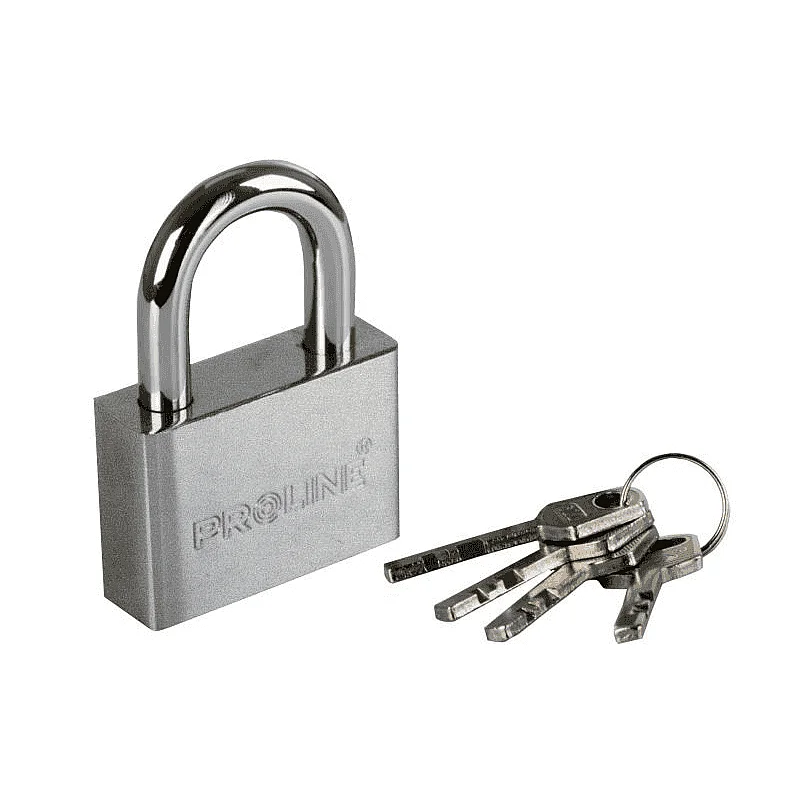 Piekaramā slēdzene Proline 40mm 4 atslēgas Piekaramā slēdzene Proline 40mm 4 atslēgas