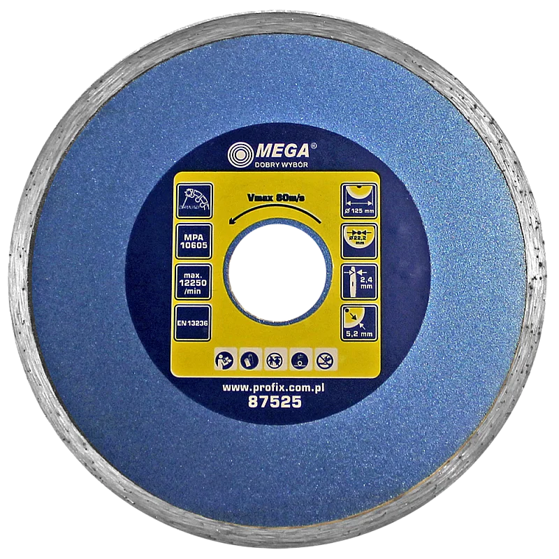 Dimanta disks BCN 125x22mm flīzēm Mega