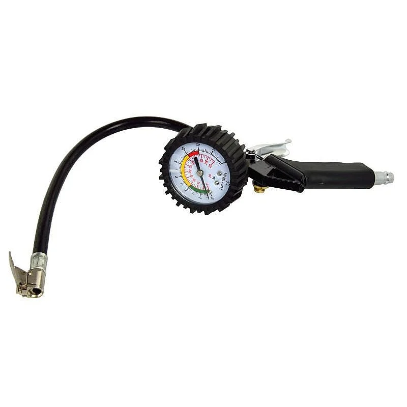Pistole riepu pumpēšanai ar manometru 0-12 Bar Pistole riepu pumpēšanai ar manometru 0-12 Bar