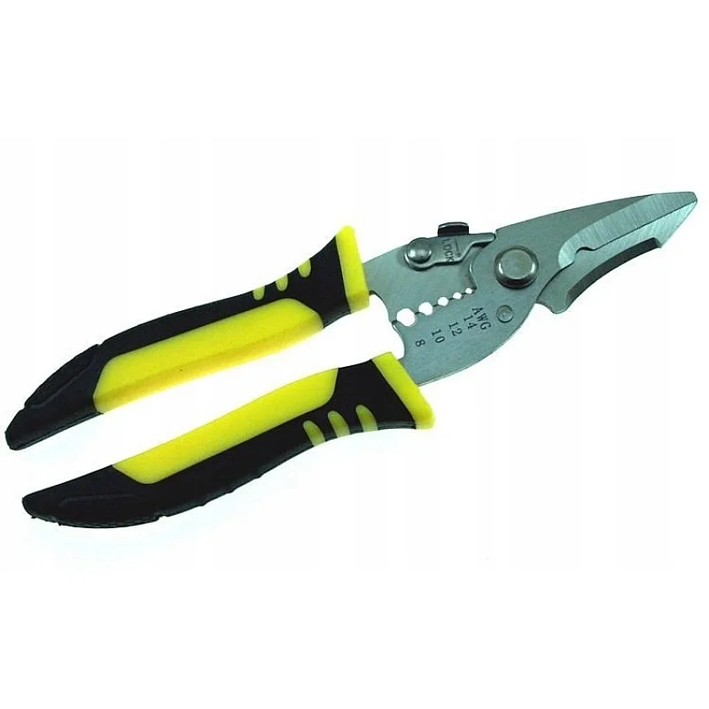 Šķēres kabeļiem (Al, Cu) 195mm ar izol.noņemš.