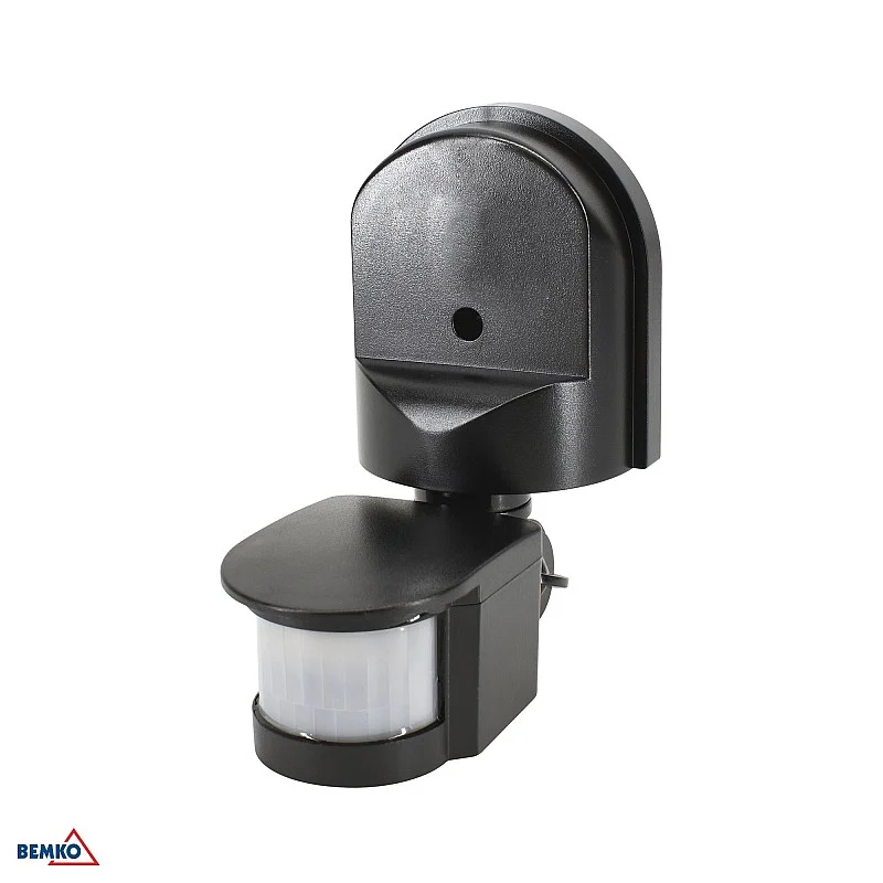Sensors kustības 180 IP44/1300W melns