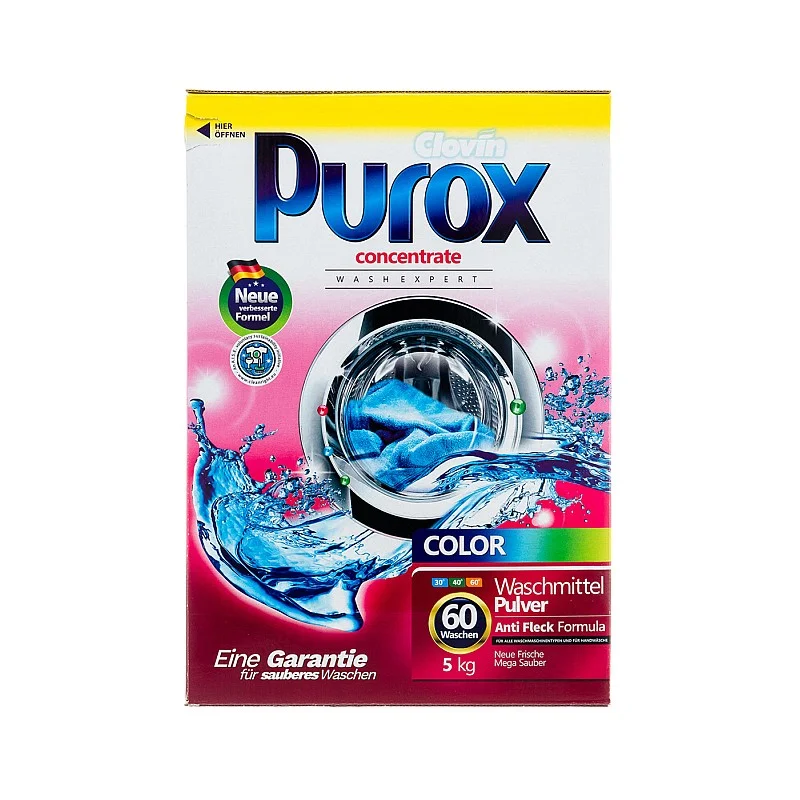 Veļas pulveris 5kg Purox Veļas pulveris 5kg Purox