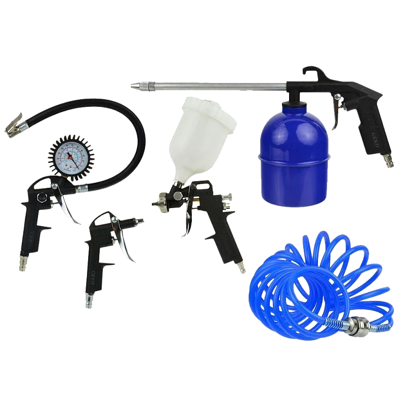 Pneimatisko instrumentu komplekts 5gb GEKO