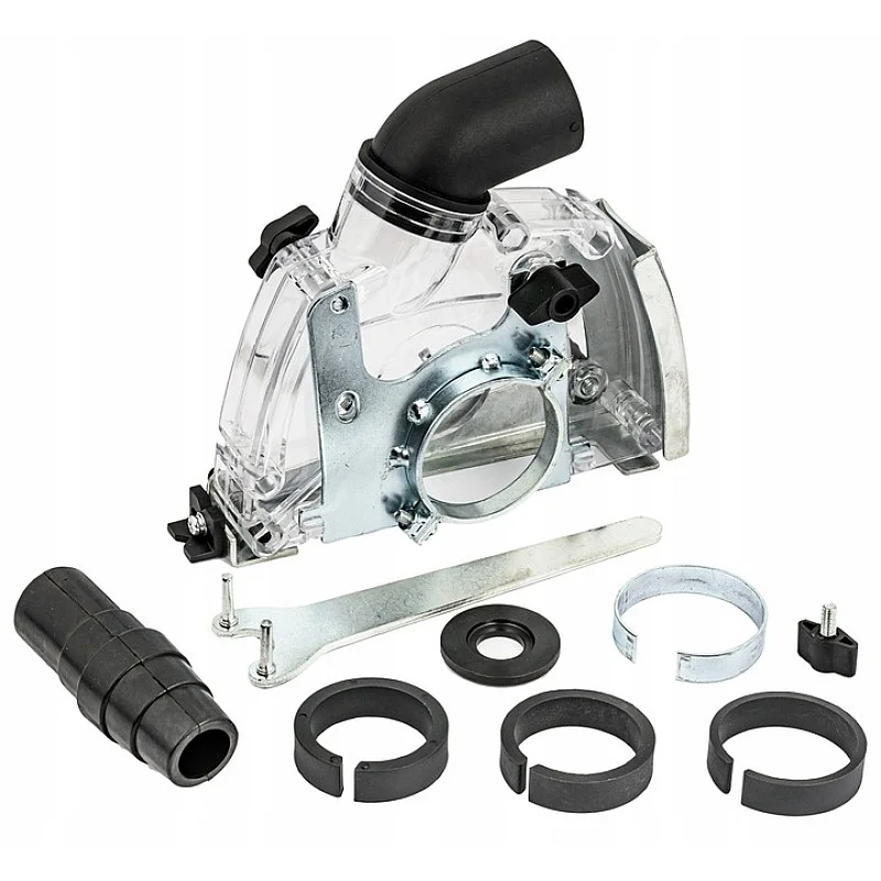 Pārsegs putekļu savakšanai leņķa 125mm Pārsegs putekļu savakšanai leņķa 125mm