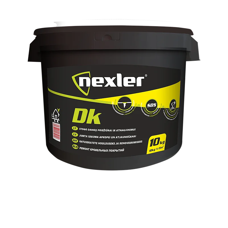 Bituma-kaučuka mastika 5kg Nexler Dk