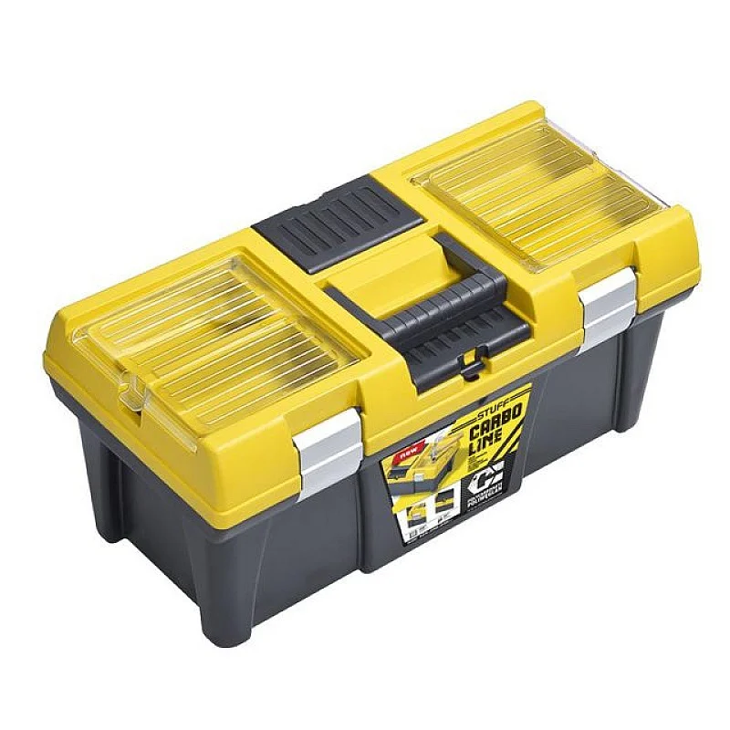 Instrumentu kaste Stuff 20 Carbo dzeltena Instrumentu kaste Stuff 20 Carbo dzeltena