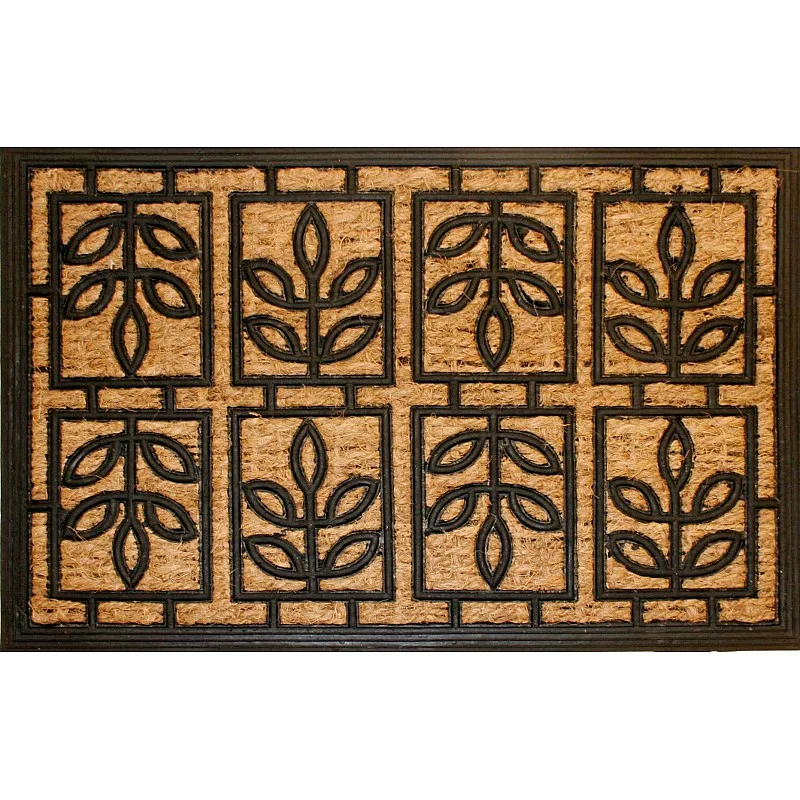 Kājslauķis 40x60cm kokosšķiedras ar gumiju lapiņas