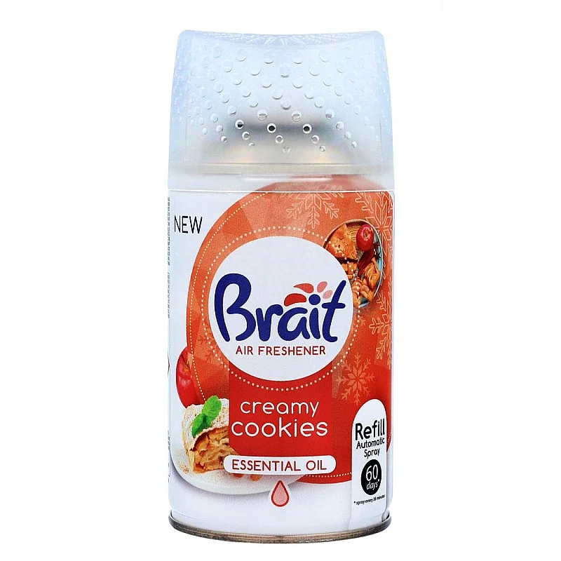 Oro gaiviklis dozatoriui 250ml Brait Creamy Cookies