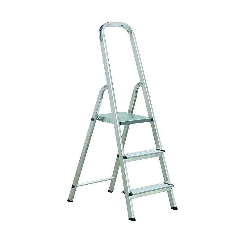 Aliuminio kopėčių ELCOP 3 žingsniai Aliuminio kopėčių ELCOP 3 žingsniai