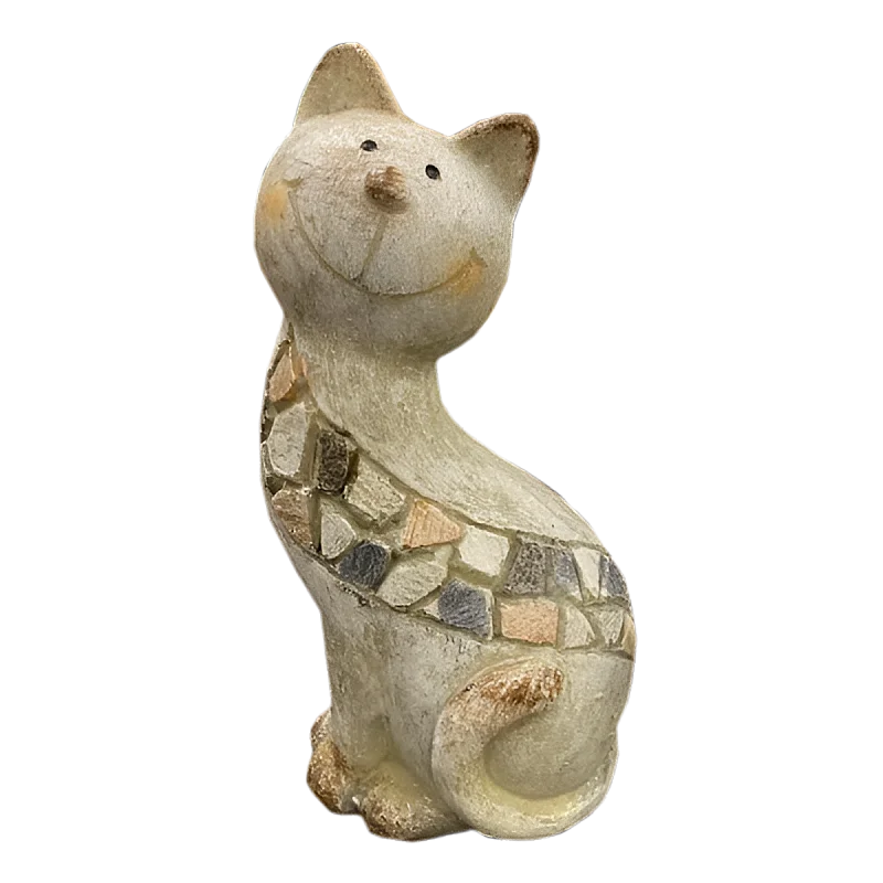 Sodo dekoras Katė 9x17cm