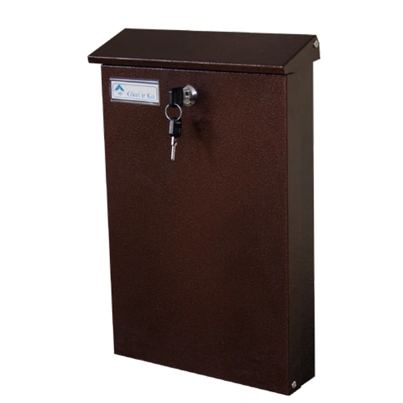 Pastkastīte 380x250x75mm brūna Pastkastīte 380x250x75mm brūna