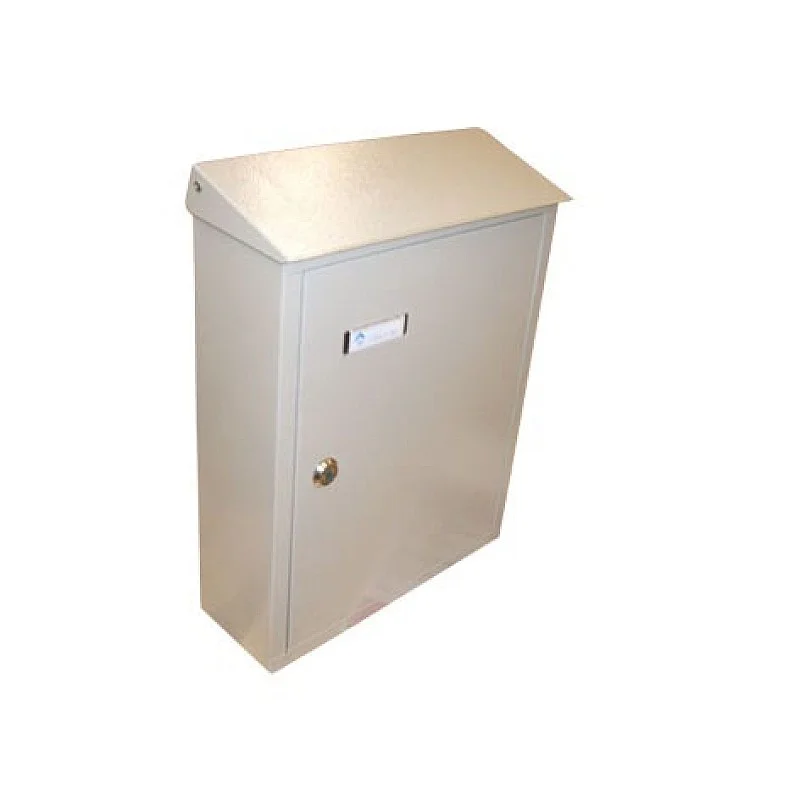 Pastkastīte 290x385x100mm pelēka Pastkastīte 290x385x100mm pelēka