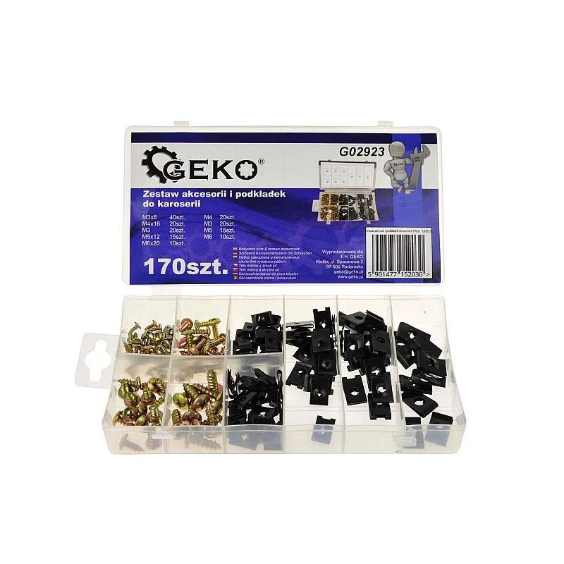 Stiprinājumu komplekts auto apšuvum. 170gb Stiprinājumu komplekts auto apšuvum. 170gb