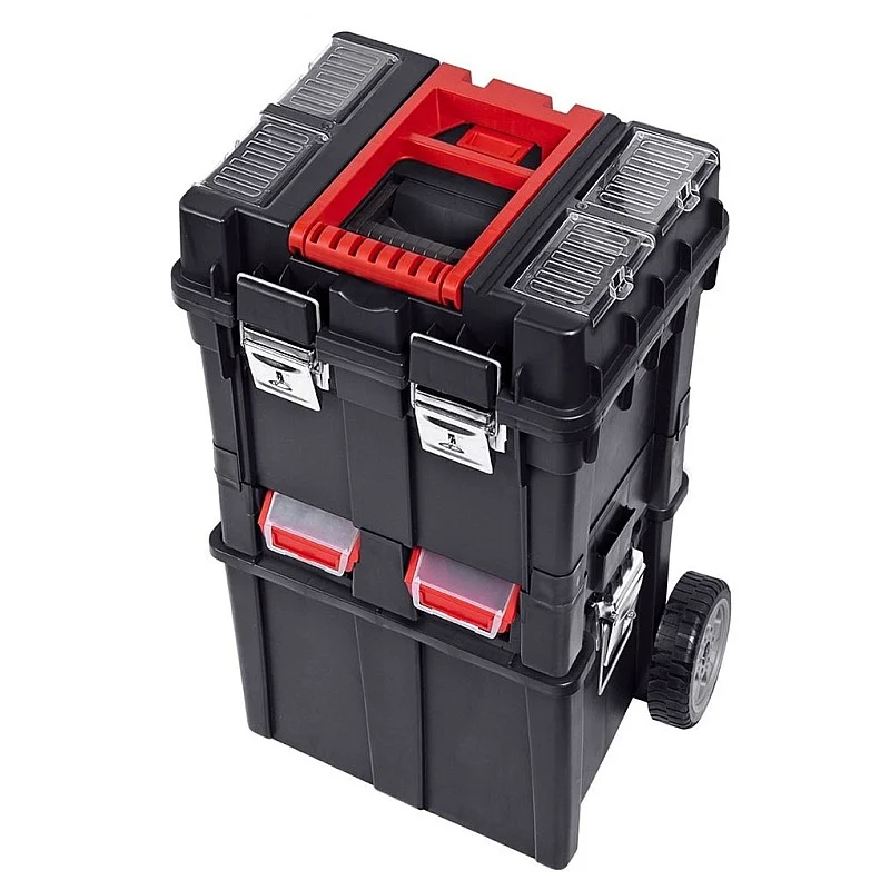 Instrumentu kaste uz riteņiem HD Compact 495x360x710mm Instrumentu kaste uz riteņiem HD Compact 495x360x710mm