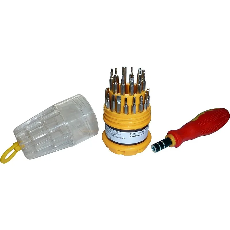 Skrūvgriezis ar uzgaļiem mini 30gb cilindr.iep. Beast Skrūvgriezis ar uzgaļiem mini 30gb cilindr.iep. Beast