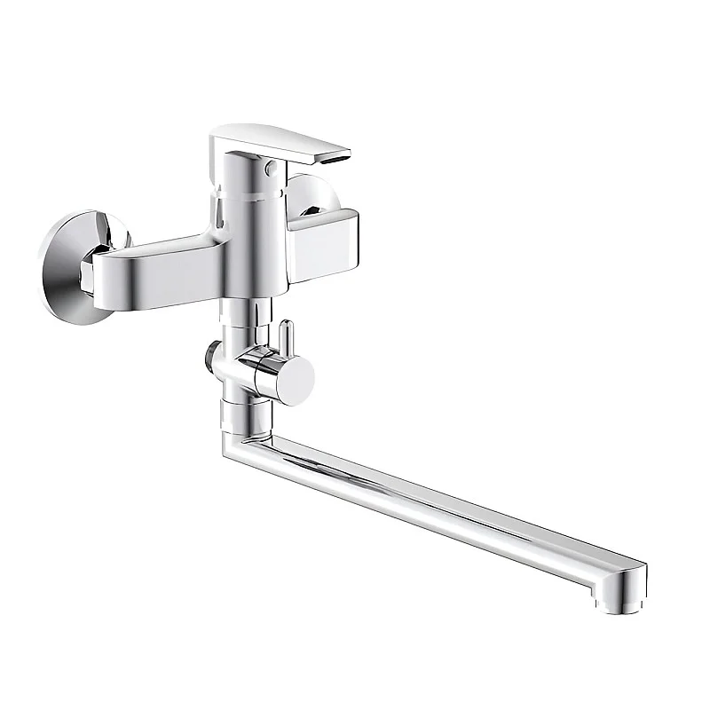 Jaucējkrāns vannas Cersanit Vero, 20cm, hromēts