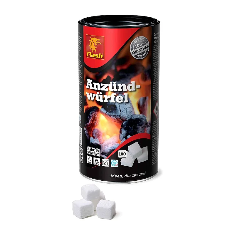 Aizdedzināšanas klucīši balti 100gb