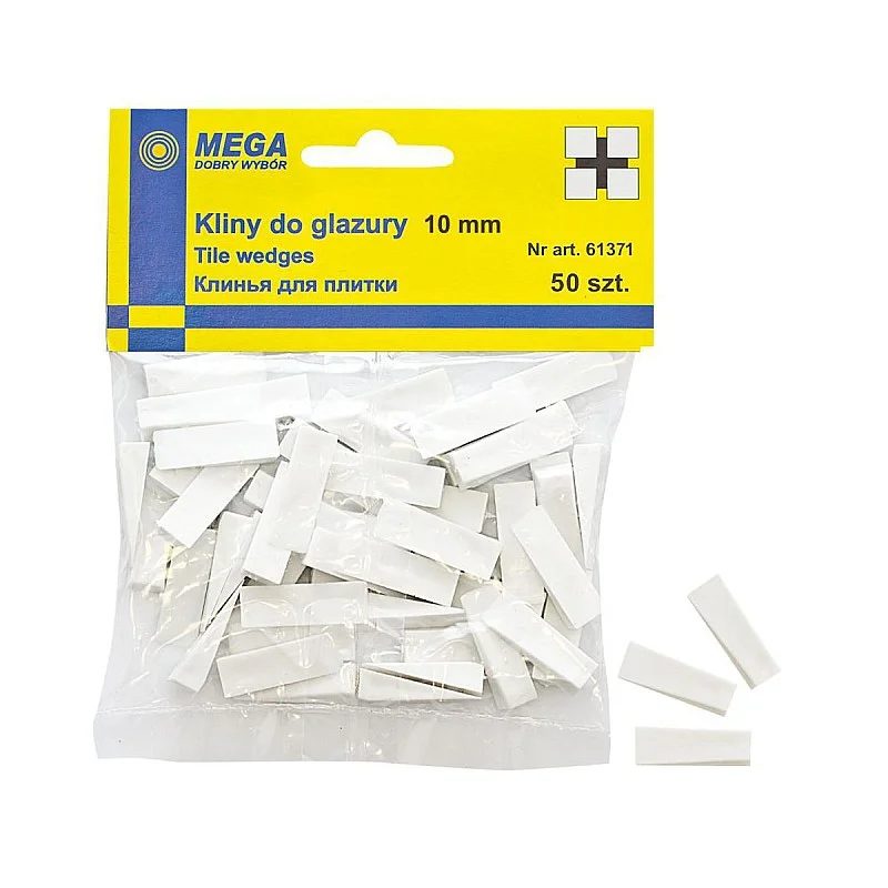 Ķīļi flīzēm 10x7x26 100gb