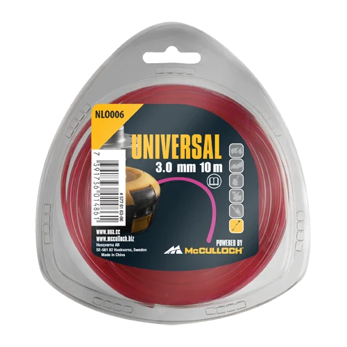 Žoliapjovės laidas 3,00 mm x 10 m apvalus Žoliapjovės laidas 3,00 mm x 10 m apvalus