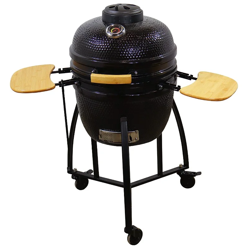 Grils kamado 18" Hogger melns Grils kamado 18" Hogger melns