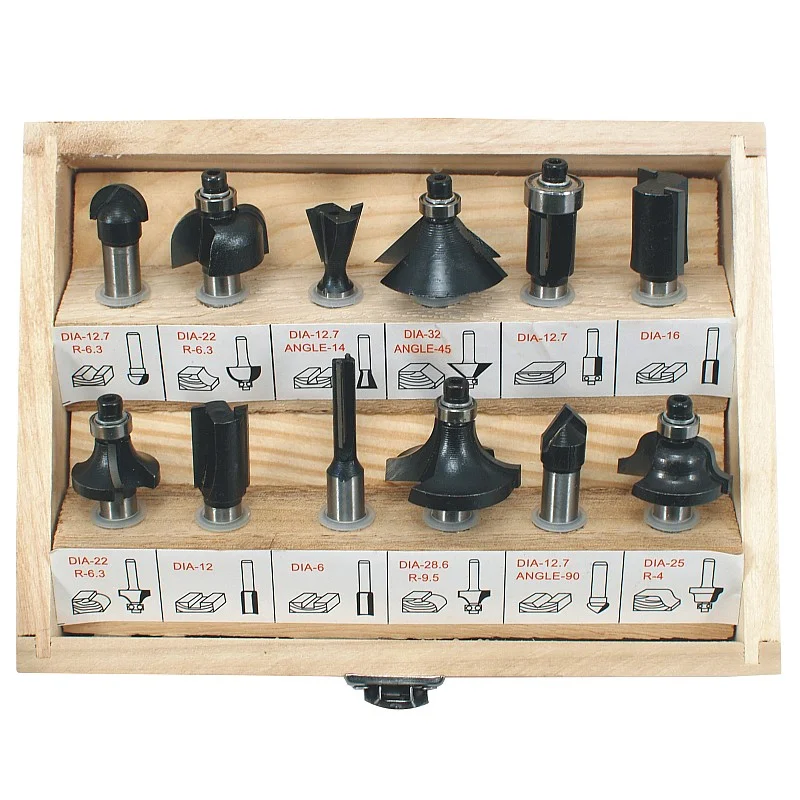 Profilfrēžu kompl. kokam 12gb D8mm Beast