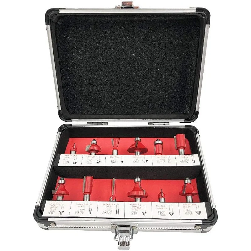 Profilfrēžu kompl. kokam 12gb D8mm ALU Beast