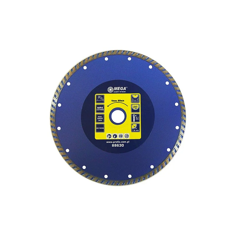 Dimanta disks BTR 230x22mm turbo Mega Dimanta disks BTR 230x22mm turbo Mega