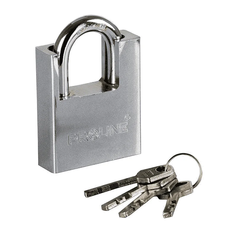 Piekaramā slēdzene Proline pastiprināta 40mm 4 atslēgas Piekaramā slēdzene Proline pastiprināta 40mm 4 atslēgas