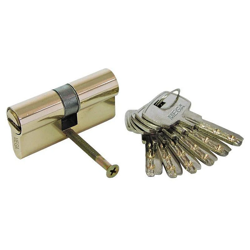 Cilindrs 62mm (31/31mm) misiņa 6 atslēgas Cilindrs 62mm (31/31mm) misiņa 6 atslēgas
