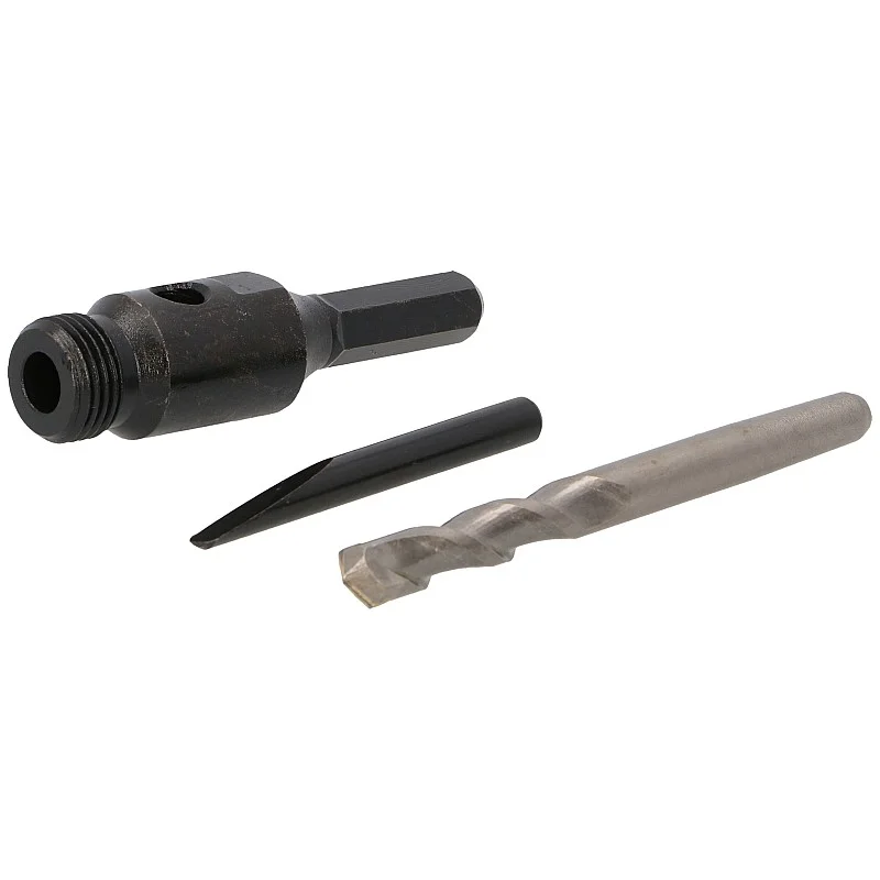 Turētājs dimanta kroņurbjiem seškanš. ar urbji Turētājs dimanta kroņurbjiem seškanš. ar urbji