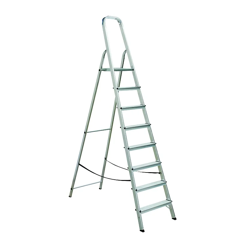 Aliuminio kopėčių ELCOP 8 žingsniai Aliuminio kopėčių ELCOP 8 žingsniai