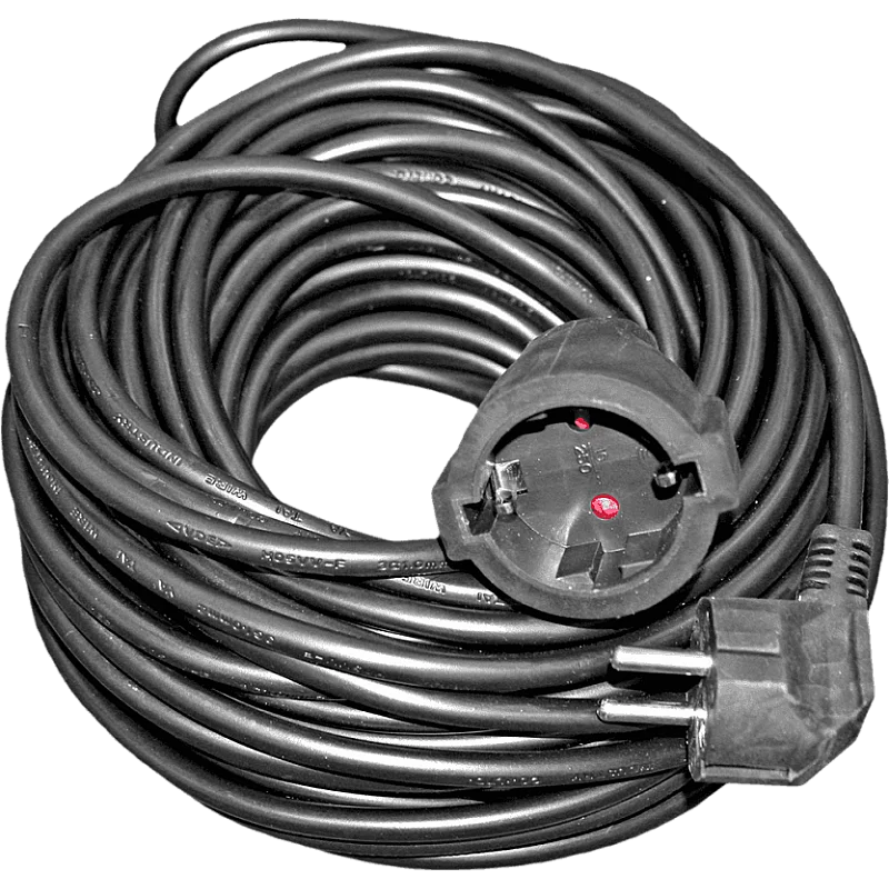 Prailginimo laidas 20m b/z 20m 2Gx1.0mm oranžinis