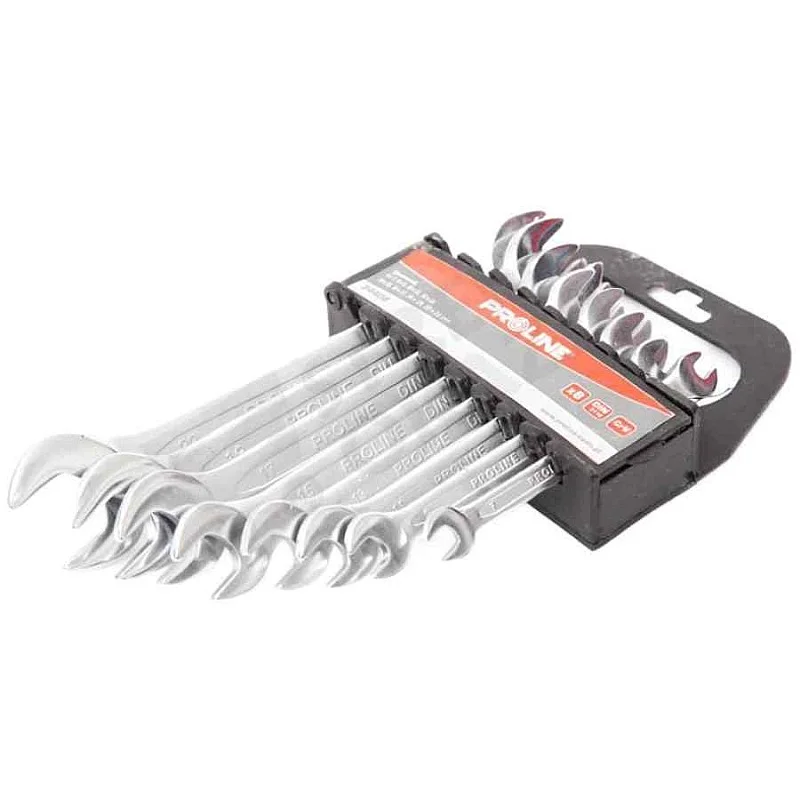 Uzgriežņu atslēgu kompl. Proline 6-22mm 8gab Uzgriežņu atslēgu kompl. Proline 6-22mm 8gab