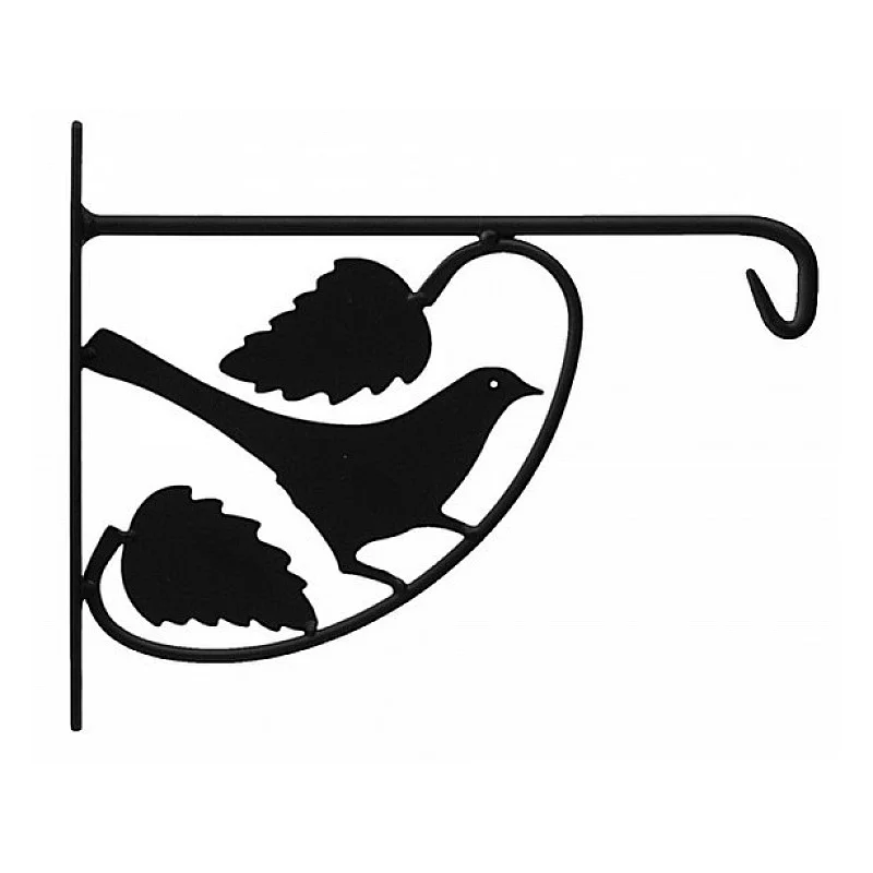 Konsole dekoratīva UK Putns melns