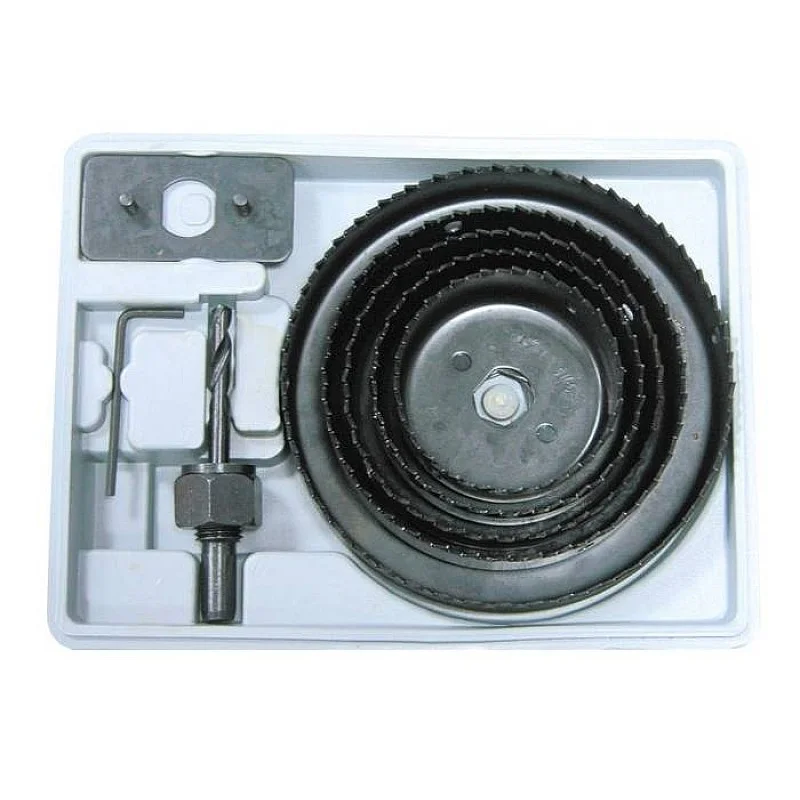 Kroņurbju kompl. kastē 64-76-89-102-127mm